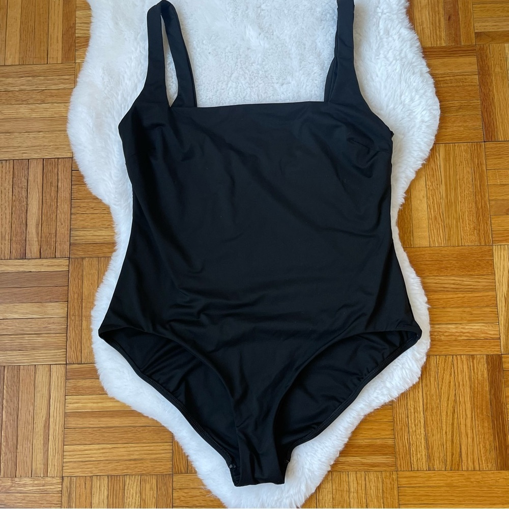 BONDI BORN Gwen Square Neck One-Piece Swimsuit - Picture 2 of 10